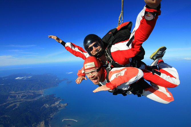 16,500ft Skydive over Abel Tasman with NZ's Most Epic Scenery - Starting at Motueka-Abel Tasman Airport