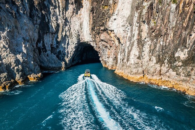 2 Hour Cathedral Cove and Volcanic Coast Cruise with Shade Canopy - From Whitianga Wharf to Lonely Bay