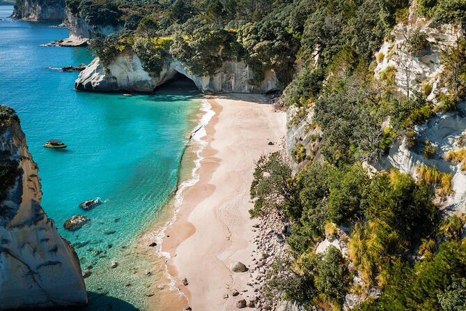 2 Hour Cathedral Cove and Volcanic Coast Cruise with Shade Canopy - Hahei Beach and the offshore islands