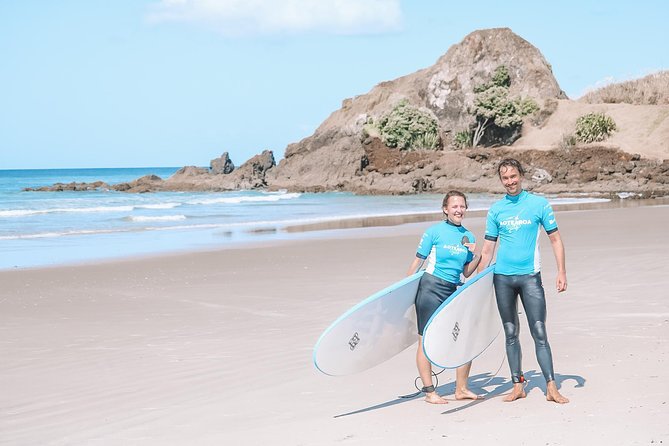 2 Hour Surf Lesson - Te Arai Beach - Your First Waves at Te Arai Beach