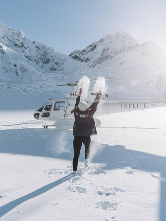 25-Minute Helicopter flight including an alpine landing - Weather, cancellations, and timing