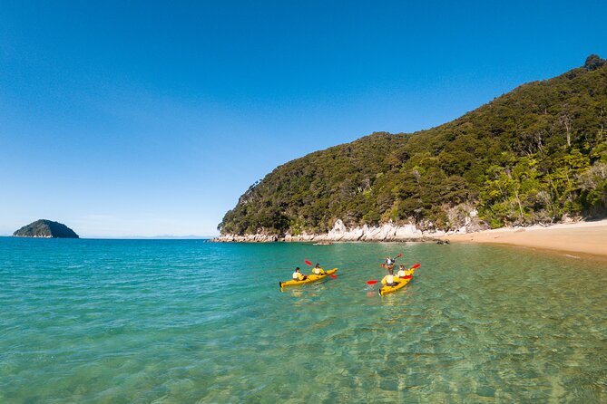 3 Day Unguided Kayaking starting in the Abel Tasman National Park New Zealand - What the $225.89 price really covers