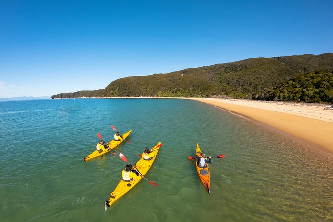 3 Day Unguided Kayaking starting in the Abel Tasman National Park New Zealand - Equipment, comfort, and packing choices