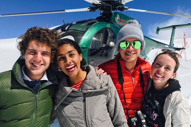 30 Minute Mt Cook and Fox Glacier Snow Landing - Fox Glacier from the air: a short flight with a big view