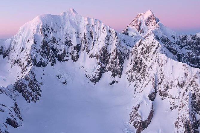 30 Minute Mt Cook and Fox Glacier Snow Landing - A close look at Aoraki Mount Cook and Mount Tasman
