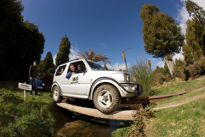 4WD Bush Safari at Off Road NZ - Climbing, dropping, and turning through the bush