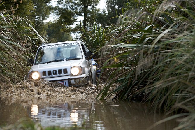 4WD Bush Safari at Off Road NZ - Taking the wheel of the four-passenger Suzuki Jimny