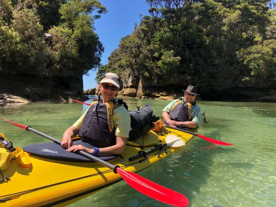 Abel Tasman Kayaks: 1 Day Freedom Kayak Rental - The safety briefing before you paddle out