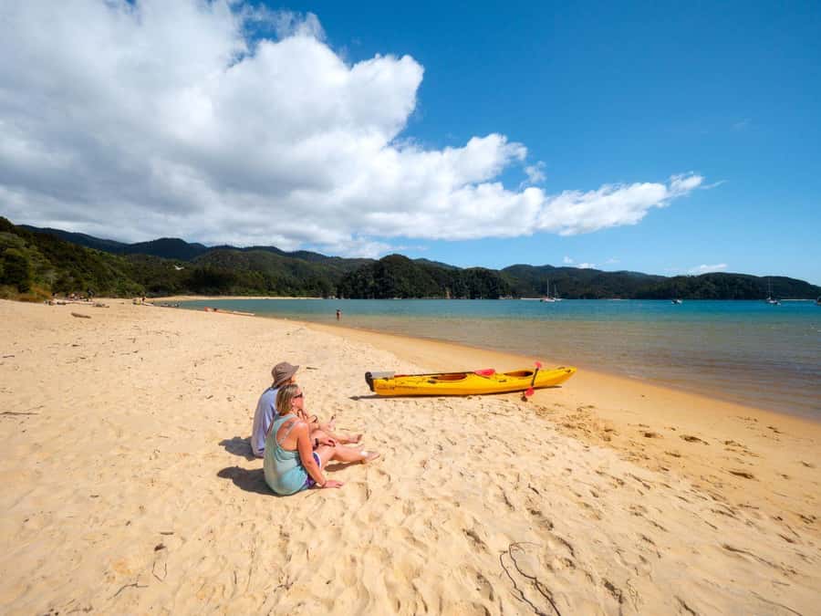 Abel Tasman National Park: Cruise, Kayak, & Hike Tour - A gentle start to sea kayaking