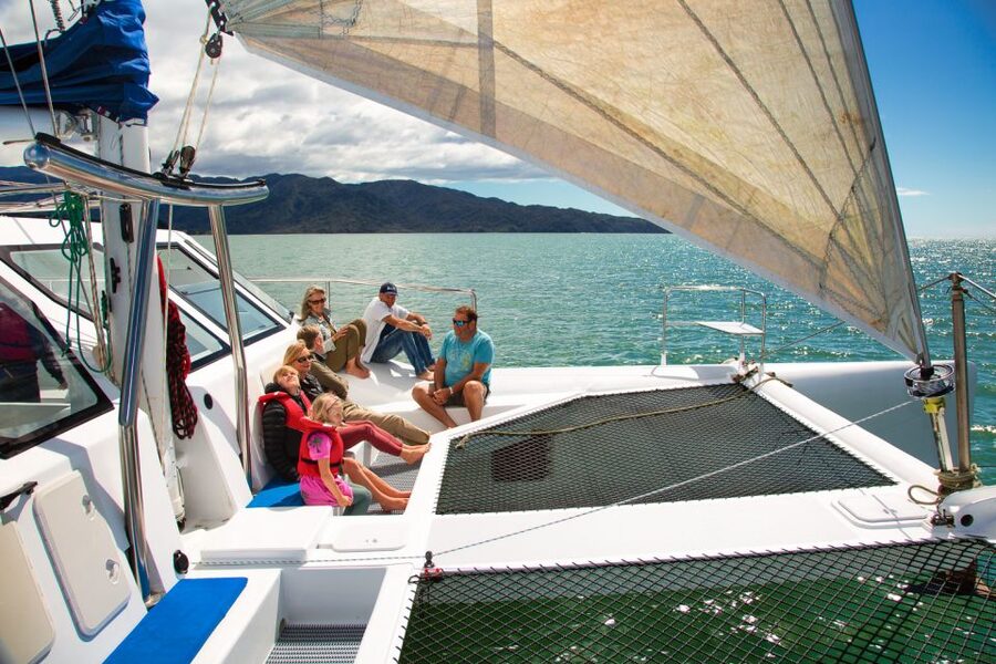 Abel Tasman National Park: Day Sailing Adventure with Lunch - The return trip to Kaiteriteri