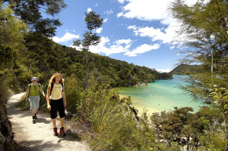 Abel Tasman National Park: Sailing and Self-Guided Walk - Anchorage Bay gives you a proper midday break