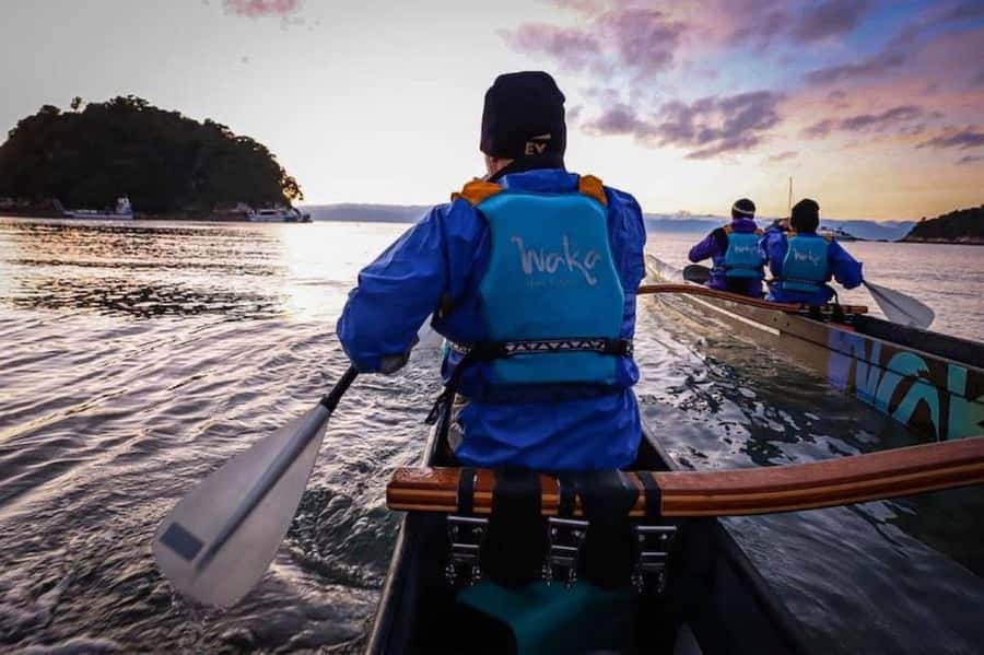 Abel Tasman National Park: Waka & Walk Tour - Learning the welcome before you paddle
