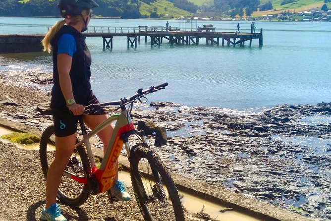 Akaroa Explorer- Guided Electric Bike Tour in Akaroa - Reaching the crater rim