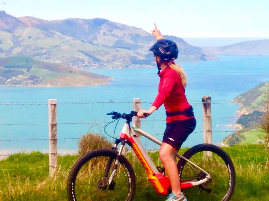 Akaroa Explorer: Guided Electric Mountain Bike Tour - The lighthouse, cultural sites, and viewpoints