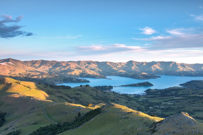 Akaroa & Giants House Garden tour ex Lyttelton (Shore Excursion) - Gebbies Pass and the first big view