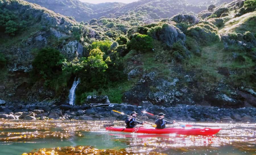 Akaroa: Guided Sunrise Sea Kayaking Tour - Launching from the middle of Akaroa