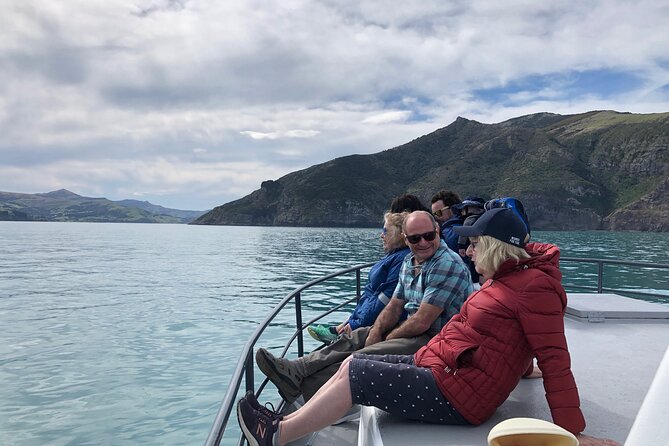 Akaroa Wildlife Cruise - Setting out from Akaroa Harbour at 1:00 pm