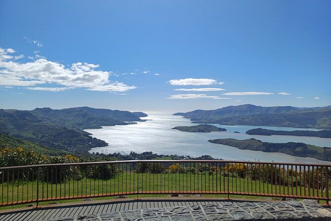 Akaroa with optional dolphin cruise (Small Group Tour) - Gebbies Pass and the volcanic shape of Banks Peninsula