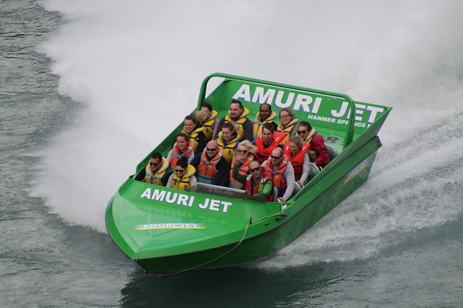 Amuri Adventure Jet Boating in Hanmer Springs - Canyons, rapids, and water only inches deep