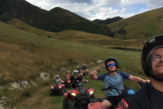 Amuri Jet Adventures - Hanmer Springs Quad Biking tour - Getting comfortable on the test track