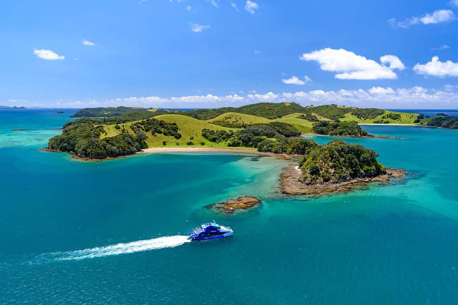 Auckland: Bay of Islands Day Tour with Dolphin Cruise - Crossing the Harbour Bridge and heading north