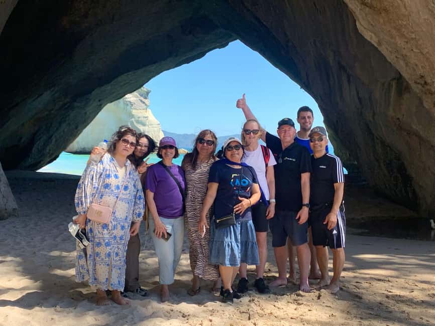Auckland: Cathedral Cove and Coromandel Small Group Tours - The changing daily plan: tides decide the stops