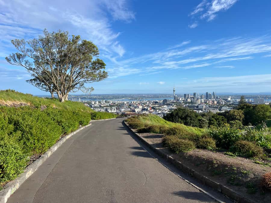 AUCKLAND: Half-Day CITY HIGHLIGHTS TOUR - Mt.Eden, Tamaki Dr - Crossing the Harbour Bridge and meeting Auckland’s skyline