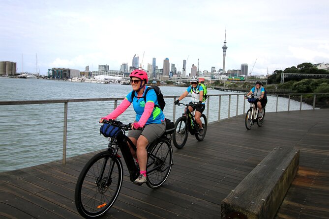 Auckland Half Day E-Bike Excursion - Auckland by E-Bike, From Harbourfront to West Auckland