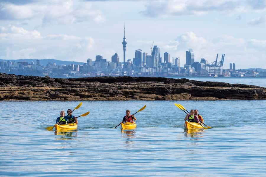 Auckland: Half-Day Sea Kayak Tour to Motukorea Island - The Paddle Across the Hauraki Gulf