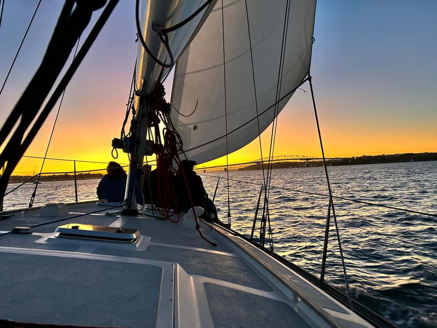 Auckland: Harbour Sailing Cruise with 3-Course Dinner - Dinner from The Lula Inn