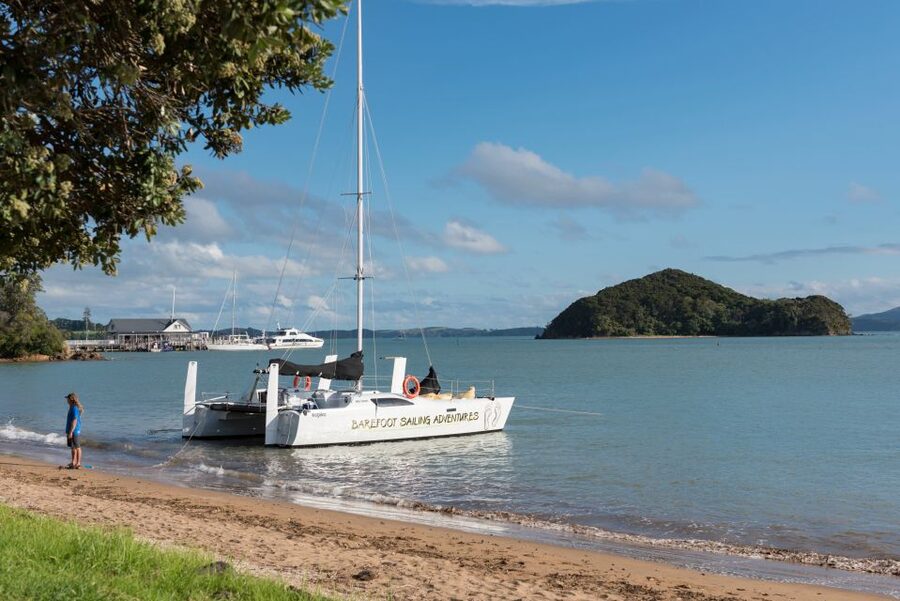 Bay of Islands: Catamaran Sail, Wildlife Island & Lunch - The return sail and the boat’s relaxed style