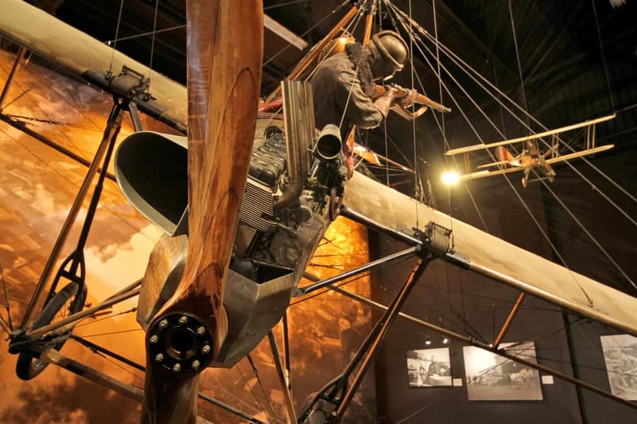 Blenheim: Omaka Aviation Heritage Centre Admission Ticket - What the WWI display helps you understand