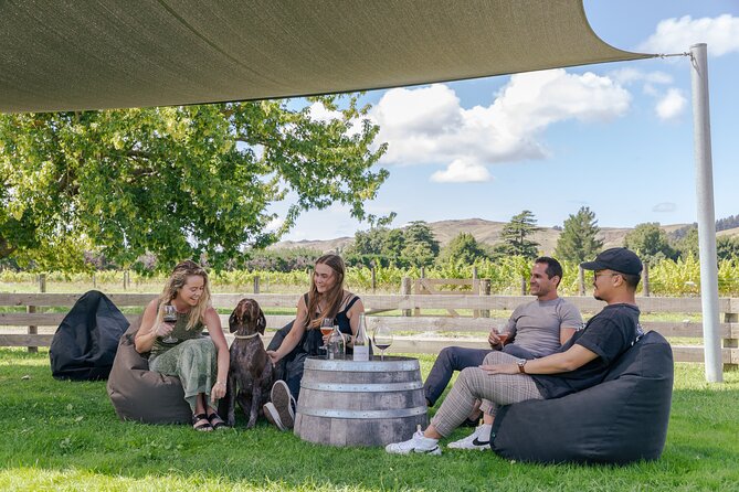 Canterbury Winery Heli Lunch - Greystone Winery: organic wine and a full tasting menu