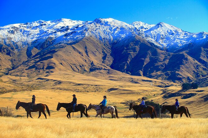 Cardrona High Country Pub Trail Horse Riding Trek (Intermediate+) - The 12:30 start and the ride into Cardrona’s high country