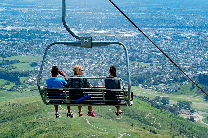 Chairlift Sightseeing Pass at the Christchurch Adventure Park - The 9-to-12-minute ride uphill