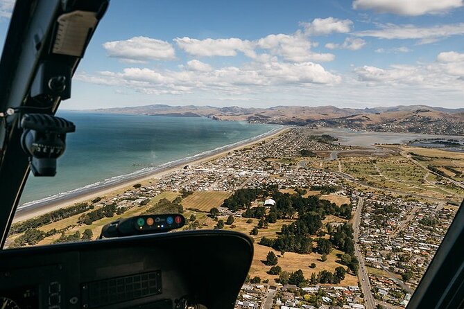 Christchurch City Scenic flight - Sumner Beach and the Sumner Cliffs