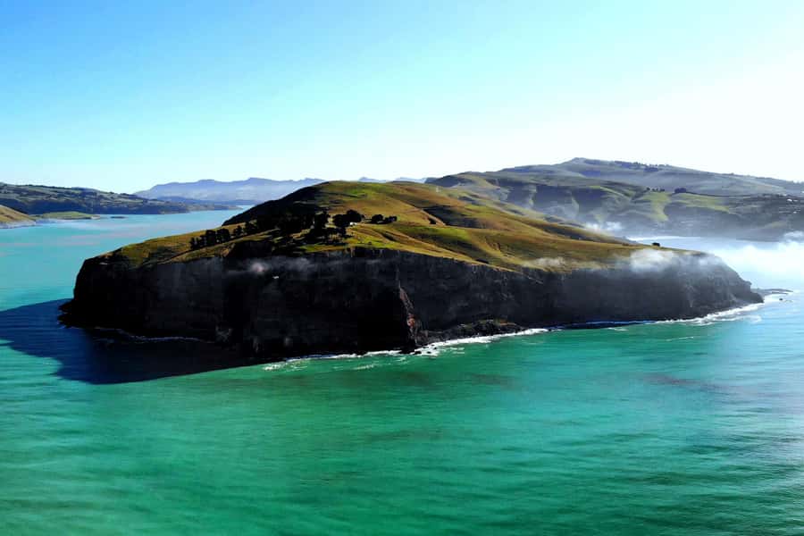 Christchurch: Guided Crater Rim Walk with Picnic - WW2 gun emplacements and the Antarctic cabin