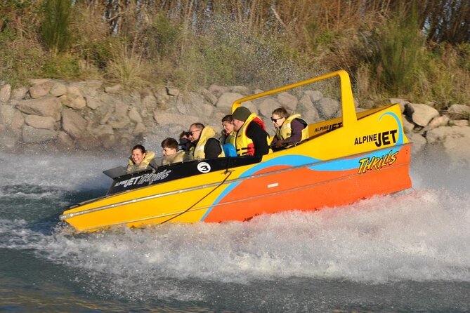 Christchurch Heli-Jet - Helicopter and Jet Boat - The return flight completes the loop