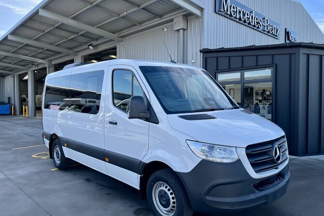 Christchurch International Airport To/From City Center Transfer - What the Mercedes Sprinter setup means for you