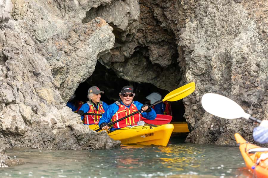 Christchurch: Sea Kayaking Tour of Lyttelton Harbour - Following the bays toward Quail Island