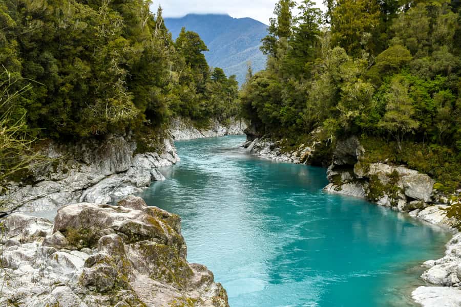 Christchurch to Franz Josef Tour with TranzAlpine (1 way) - Greymouth and the first West Coast views