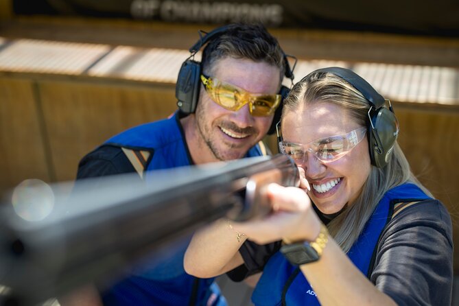 Clay Target Shooting in Queenstown - Clay shooting with a Gibbston Valley backdrop
