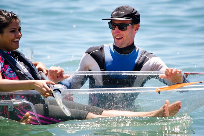 Clearyak hire at Goat Island Marine Reserve - Beginner skills and age rules