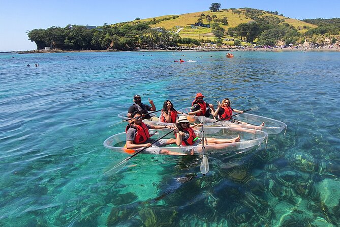 Clearyak hire at Goat Island Marine Reserve - Who should book this clear kayak hire?
