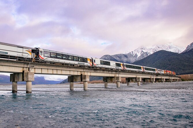 Coastal Pacific Train Journey from Christchurch to Picton - Kaikoura, native bush, and coastal towns