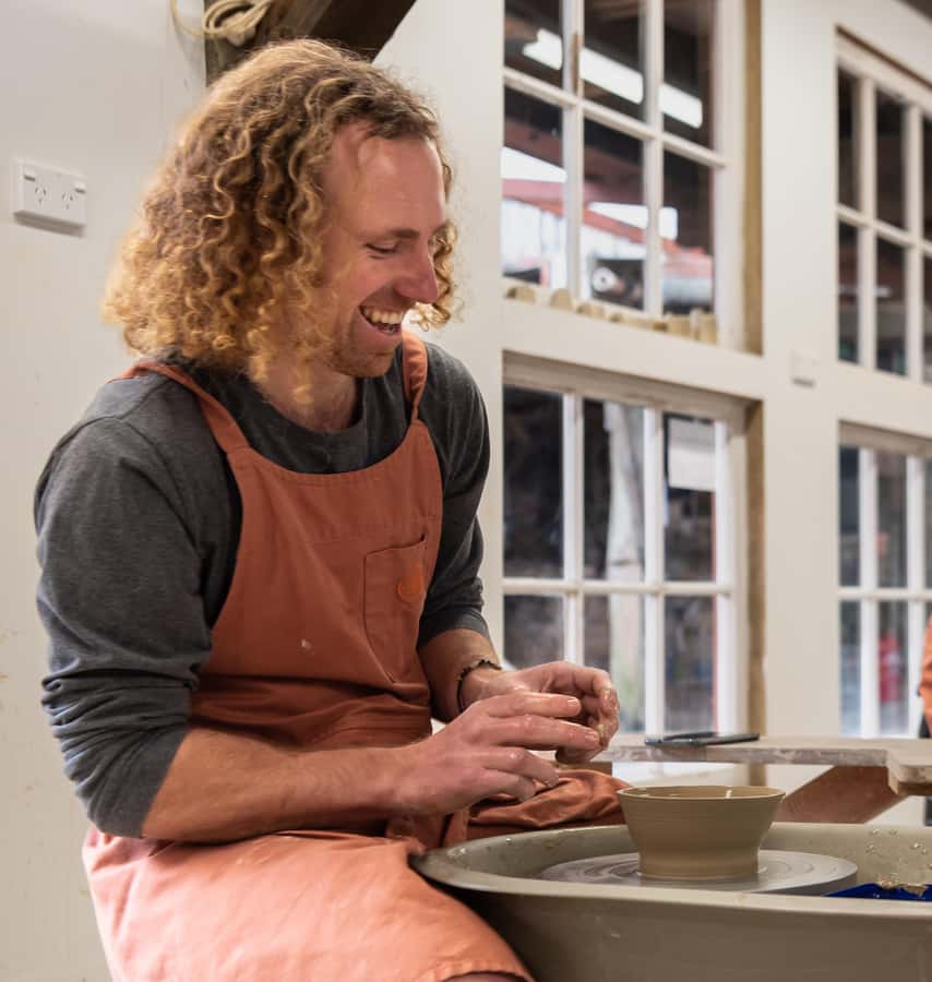 Coromandel: Wheel Throwing Pottery Class - What the NZ$40 price really covers