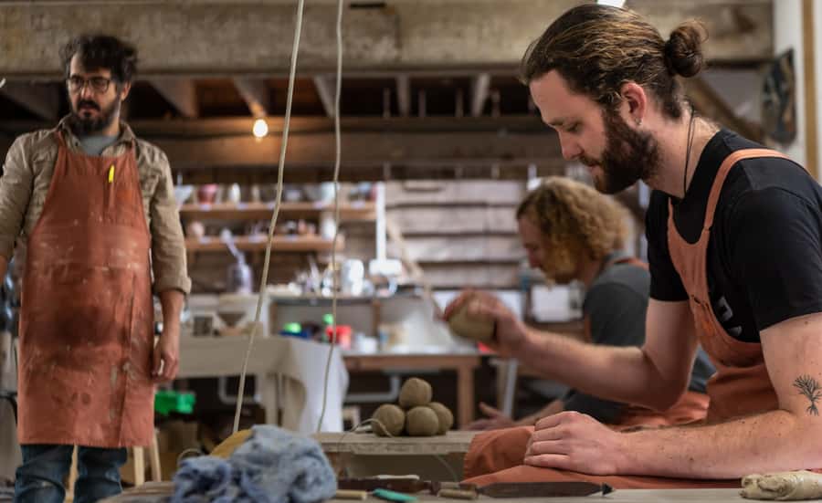 Coromandel: Wheel Throwing Pottery Class - Your first 90 minutes at the wheel
