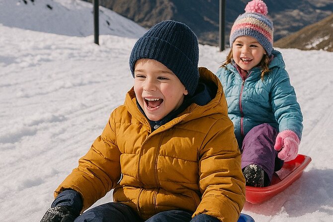 Coronet Peak Snow Play Experience from Queenstown - Sledding for NZD $20