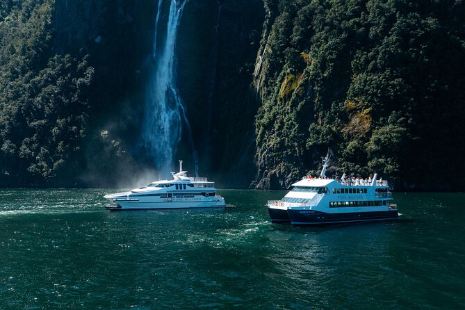 Cruise Milford NZ Small Boutique Cruise Experience - Waterfalls that come alive after rain