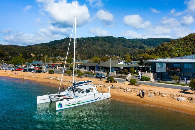 Cruise, Walk, and Sail in Abel Tasman National Park - Split Apple Rock and the first water-taxi ride